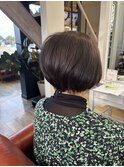 前下がりショートボブ