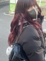 カンナ オーガニック ヘアデザイン(CANNA ORGANIC & HAIR DESIGN)&nbsp;推し活×カシスレッドカラー