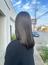 スピンヘアー 桂店(Spin hair) 艶髪グレージュカラー