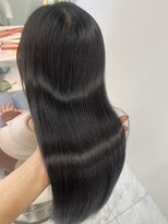 ロンドルピナス 小倉(Lond Lupinus)&nbsp;ブルーブラック/ワイドバング/美髪のススメ/外ハネボブ/北九州/