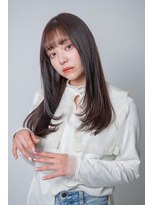 ルフュージュ バイ プロデュース 相模大野店(Refuge by Produce)&nbsp;レイヤーカット/ショコラブラウン/ストレートロング