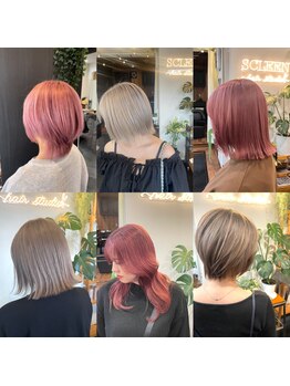 スクリーン(SCLEEN)の写真/当店おすすめのオリジナルハイライトとハイトーンカラー♪あなたの個性と魅力を引き出したカラーをご提案！