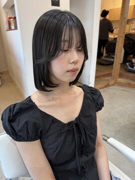 アン(un) ぷちゅん/顔周りレイヤー/ハッシュカット