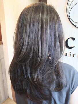 イコウヘアデザイン(icou hair design) ハイライト×レイヤー