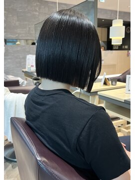 ファースト 仙台店(first) 髪質改善ストレート×ボブ