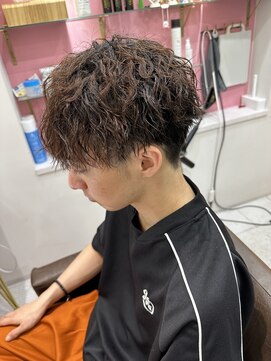 ザトエル 栄(THE TOEL) メンズカットパーマ ツイスパ  9/17  3