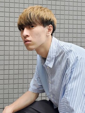 レベル 葛西店(LEVEL) 王道 マッシュ デザインカラー 葛西/葛西メンズ/メンズカット