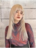 【Haco+】Ibuki_ホワイトブロンド_ブリーチ