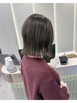 ロンドリゼル 札幌(Lond RiseL) オリーブグレー/前髪/ボブ/マロンベージュ/レイヤーカット/小顔