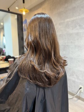 フローター 駒込六義園店(FLOWATER) 明るめグレージュ/レイヤーカット