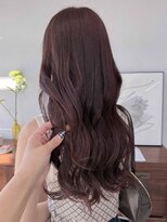 ヘアー アイス 御器所本店(HAIR ICI) ブリーチなしボルドーカラー秋カラー冬カラーカシス レイヤー