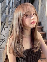 バイオレット 栄店(Violet) 小顔レイヤーカットロングレイヤー内巻きレイヤーブリーチなし