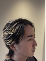 フランクスバーバーザスタンド(Frank’s barber the stand)&nbsp;MEN’S HAIR/波巻きツイストスパイラル/リバースセンターパート