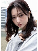 キーゴ 博多(KY-GO.)&nbsp;ミディアムレイヤー　natural silver brown