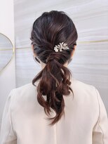 エルバイラビス 大宮(elu by lovis)&nbsp;《あやね》ヘアセット/ふわふわローポニー