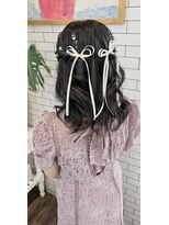 リール(THE RIRE.)&nbsp;＊THERIRE. 結婚式お呼ばれ×ハーフツイン＊
