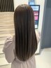 【5月限定!学割U22】前髪/顔周りカット+艶カラー