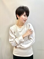 アイシー 関内(ICY) カット/髪質改善/ショート/白髪ぼかしハイライト/大人美人ボブ
