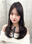 韓国顔周り/ハイレイヤーカット/ワンホンレイヤー/立川