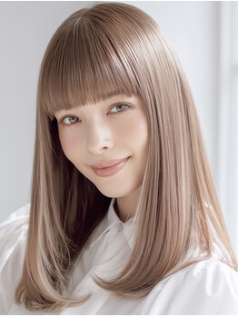 アベックプレジール 海老津店(AVEC PLAISIR)の写真/海老津で人気のSalon[AVEC PLAISIR海老津店]広がる髪/浮き毛/クセ毛など…悩みを改善し憧れのストレートに*