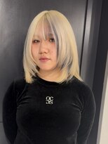 フリーク(FLEEK)&nbsp;ブロンド+デザインカラー