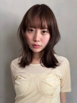 マッシュ 天王寺あべの(MASHU) 顔周りレイヤーでつくる抜け感ヘア【天王寺/阿倍野】