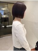 ぱつっと/切りっぱなしボブ