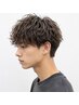 【毎日がカッコよく決まる】メンズカット+シャドウパーマ