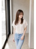 大人上品ナチュラルストレート