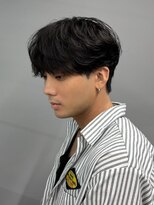 エルマーク 本山(L-MARK)&nbsp;マッシュヘア/黒髪/メンズカット/men's/フェザーパーマ
