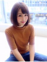 フォルテ 藤枝エピ店&nbsp;流し前髪で上品に☆ナチュラルボブ