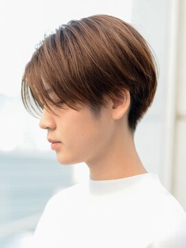 エムクランメイクス 原宿 表参道(m.clan MAKE'S) 大人かわいい マニッシュショート ネイビーカラー フレンチボブ