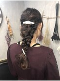 ○大人気編み下ろしヘアセット○