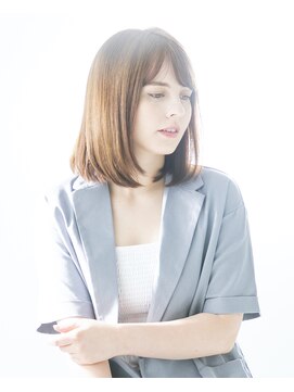 フーガヘアー 元住吉店(FUGA hair) うるつやストレートロブ