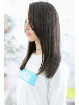 ミック ヘアアンドビューティー 大山店(miq  Hair&Beauty) オリーブアッシュアシンメトリー♪王道ウルツヤ愛されロングb