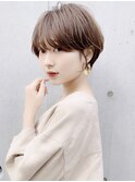前髪ありなし面長丸顔/20代/30代/40代/ショート/ボブ/小林