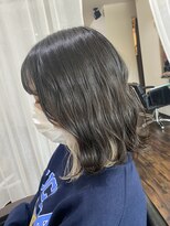 ファンド 千葉(fand)&nbsp;インナーカラー/グレージュカラー/斜めバング/マッシュパーマ