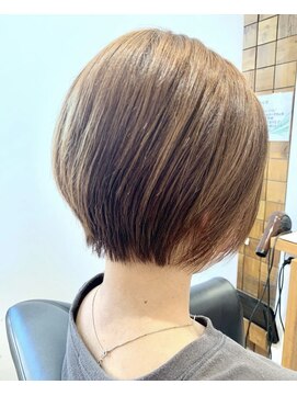 リシェールグリーン 越谷花田店(RICHAIR GREEN) ドライヤーだけでまとまるショートボブ♪