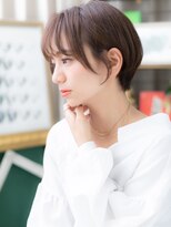 カバーヘアアンドスパ ブリス 浦和(COVER HAIR&SPA bliss) ★ベージュピンク前下がり小顔大人ボブショート20代30代40代★8