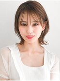 20代30代40代◎美髪大人可愛いこなれミディ小顔ケアカラー