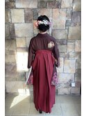 短くてもできる！ハーフアップ♪結婚式 二次会 成人式