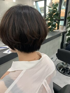 エンディアリング 東銀座(Endearing) 大人上品ショートカットボブ20代30代40代東銀座