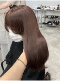 【fito hina】春の暖色チョコレートカラー