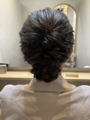 【HINA】@hina_newi  結婚式のお呼ばれヘアスタイルその２☆