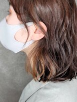 バロンビューティー(BARON Beauty)&nbsp;インナーカラー/ハイトーンカラー/オレンジ/池袋駅/個室