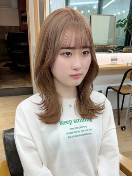 ネオリーブ クーロ(Neolive curro) 韓国前髪顔周り×美髪レイヤー[横浜/縮毛矯正/前髪縮毛矯正]