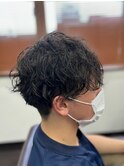 20代30代メンズ ニュアンスパーマ