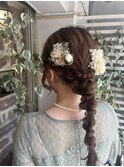 お呼ばれヘアセット