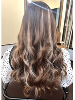 リピュア(Re:PURe)&nbsp;**ハイライト風シルバーグレージュシールエクステ**