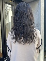 コフィー バイ メルト 吉祥寺(cofy by melt)&nbsp;【三ツ井純】ニュアンスパーマ ほつれパーマ 透明感カラー